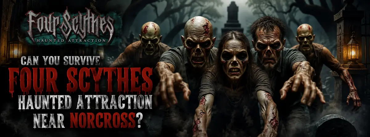 A Norcross Visitor’s Guide to Four Scythes Haunted Attraction - Four Scythes Haunted Attraction blog image