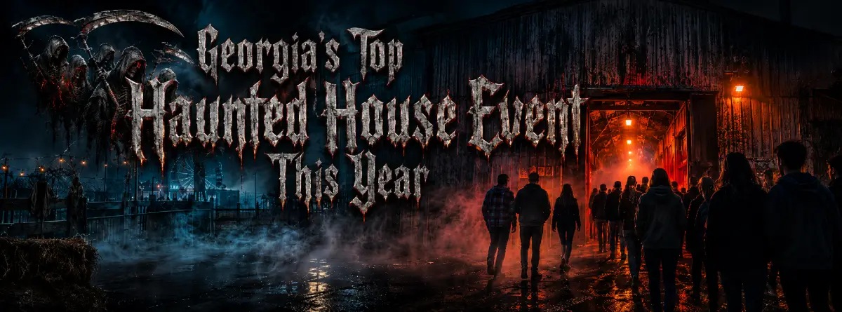 Georgia's Top Haunted House Event You Can Attend This Year - Four Scythes Haunted Attraction blog image