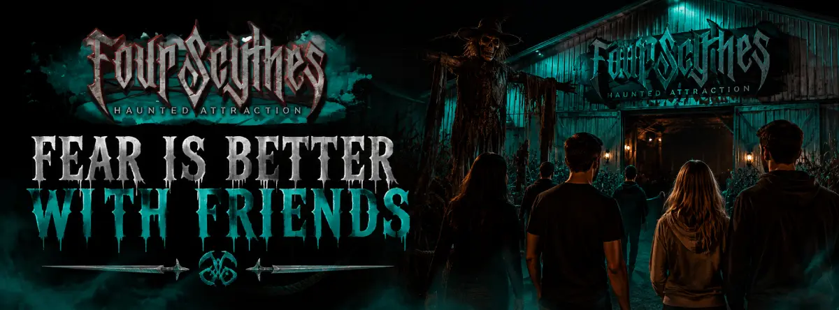A Haunted House Worth the Drive from Norcross - Four Scythes Haunted Attraction blog image